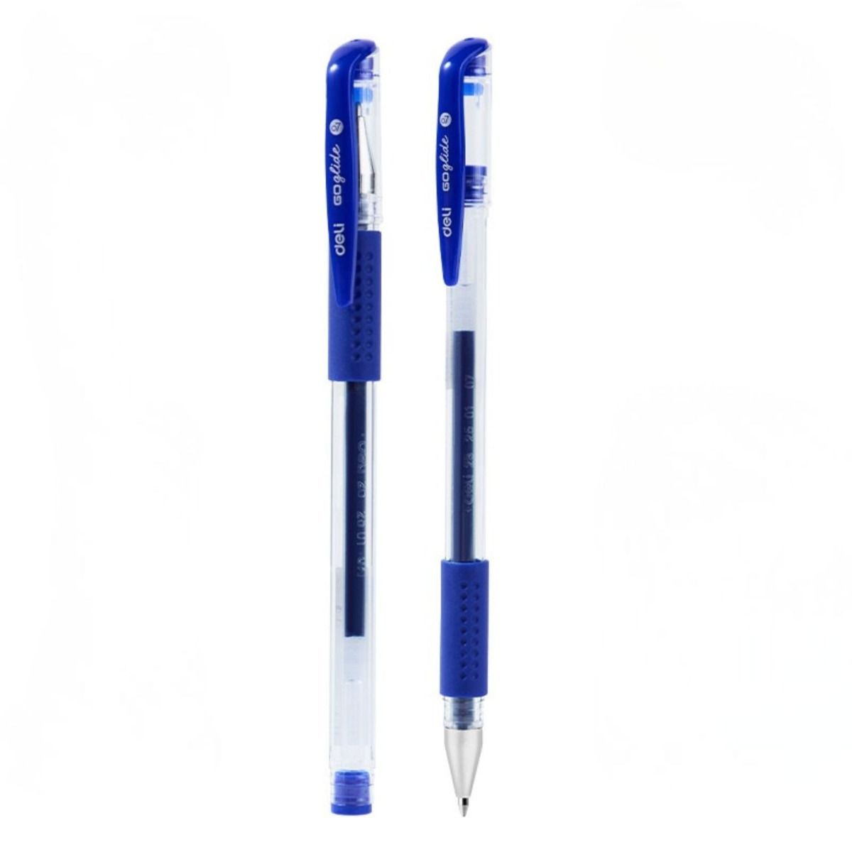 Długopis żelowy 0,7 mm niebieski GOGLIDE DELI