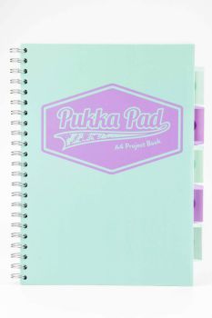 Kołozeszyt PUKKA PAD Project Book Pastel A4 morski