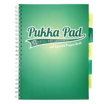 Kołozeszyt Pukka Pad Project Book Dark Teal A4 turkusowy
