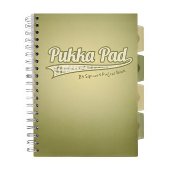 Kołozeszyt Pukka Pad Project Book Olive Green B5 oliwkowy