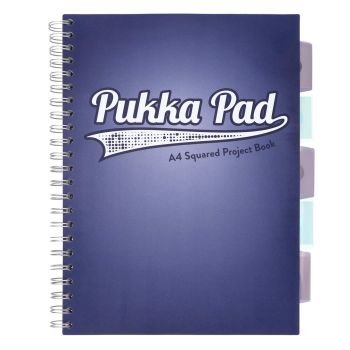 Kołozeszyt Pukka Pad Project Book Navy A4 granatowy