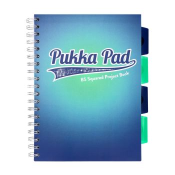 Kołozeszyt Pukka Pad Project Book Blue B5 morski