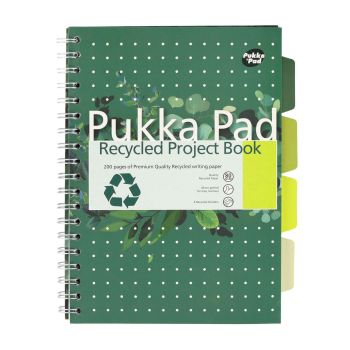 Kołonotatnik w linię B5, z recyklingu w miękkiej oprawie zestaw 3 sztuki