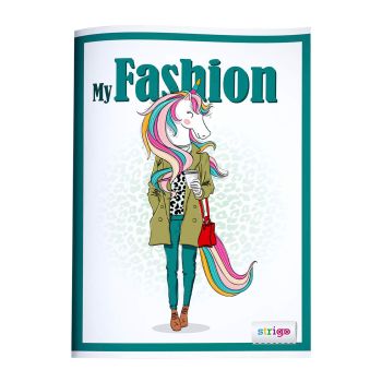 Zeszyt szkolny STRIGO Fashion, format A5, 32 kartek, w kratkę 