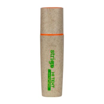 Eco zakreślacz STRIGO, neonowy pomarańczowy