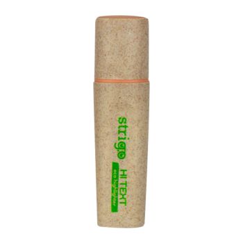 Eco zakreślacz STRIGO, brzoskwiniowy