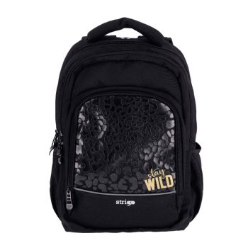 Plecak szkolny STRIGO Misty Czarny Wild