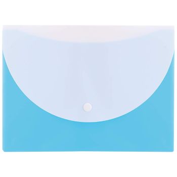 Teczka kopertowa na zatrzask deli a5 seria rio niebieska