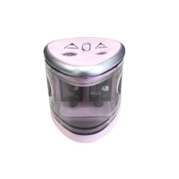 Temperówka elektryczna STRIGO na dwie grubości różowa