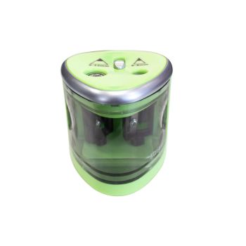 Temperówka elektryczna STRIGO na dwie grubości jasnozielona