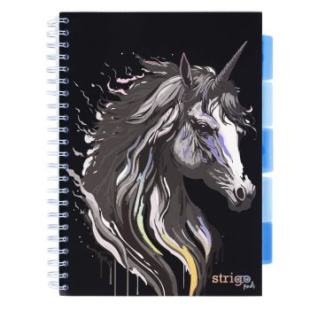 Kołozeszyt STRIGO PADS Project Book A4 kratka Unicorn