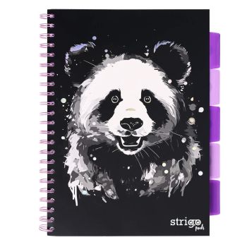 Kołozeszyt STRIGO PADS Project Book A4 kratka Panda