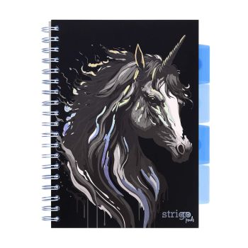 Kołozeszyt STRIGO PADS Project Book B5 kratka Unicorn 