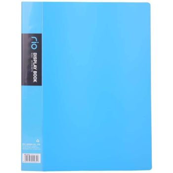 Album ofertowy Deli A4 20 koszulek seria RIO niebieski