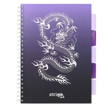 Kołozeszyt STRIGO PADS Project Book A4 kratka Głębiny Smok wodny