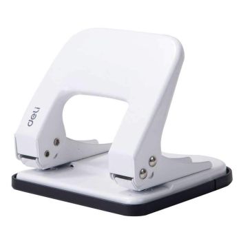 Dziurkacz Deli 0137 do 20 kartek kolor biały