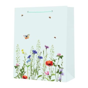 Torebka prezentowa STRIGO "Łąka" 26 × 32,5 × 12,5 cm, 210 g