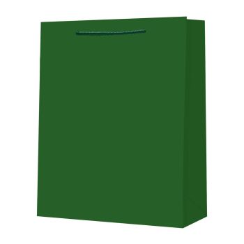 Torebka prezentowa STRIGO zielona 26 × 32,5 × 12,5 cm, 210 g