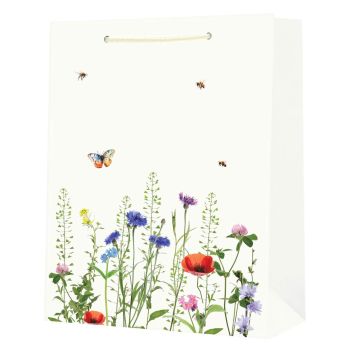 Torebka prezentowa STRIGO "Łąka" 32,5 × 44,5 × 12,5 cm, 210 g