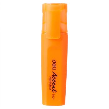 Zakreślacz Deli s621 pomarańczowy końcówka 1-5mm