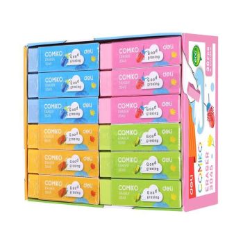 Gumka Deli 3045 mix kolorów