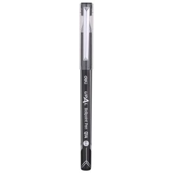 Pióro kulkowe Deli Q14BK 0,7 mm czarne