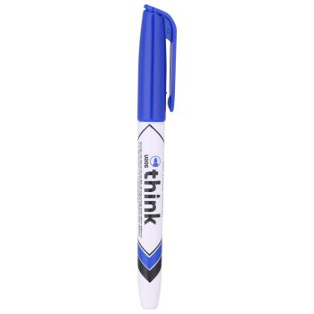 Marker suchościeralny Deli okrągły 1,2mm niebieski