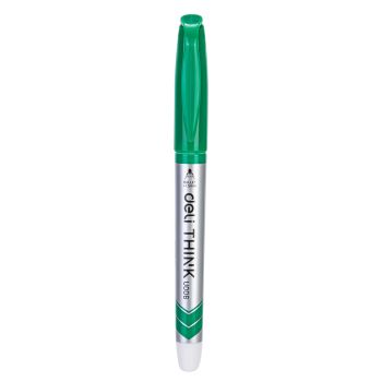 Marker suchościeralny Deli okrągły 1,2mm zielony