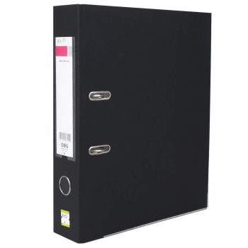 Czarny segregator DELI A4+
