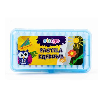 Pastela kredowa STRIGO, 12 kolorów