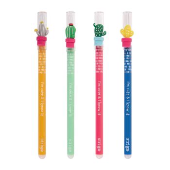 Wymazywalny długopis STRIGO Cactus ze skuwką