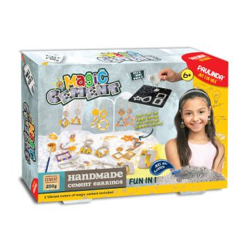 Zestaw kreatywny Strigo ,,Magic Cement'' Kolczyki