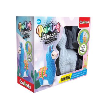 Zestaw kreatywny Strigo ,,Pokoloruj swoją figurkę'' Alpaka