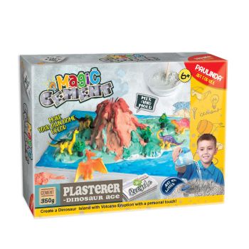 Zestaw kreatywny Strigo ,,Magic Cement'' Wulkan