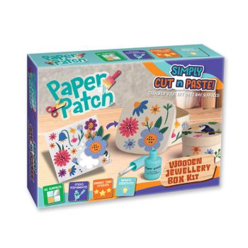 Zestaw kreatywny do decoupage Strigo ,,Paper Patch'' Drewniana szkatułka 