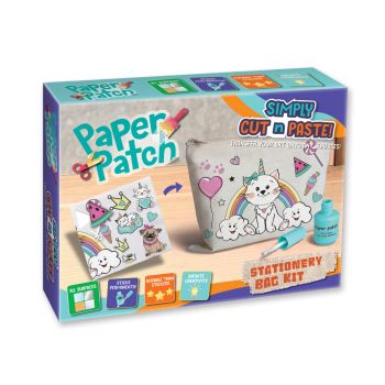 Zestaw kreatywny do decoupage Strigo,,Paper Patch'' Saszetka z kotkiem