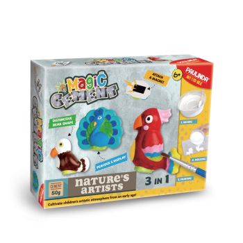 Zestaw kreatywny Strigo ,,Magic Cement'' Papuga