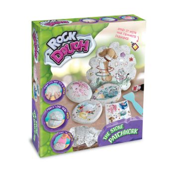 Zestaw kreatywny Strigo ,,Rock Dough''Kamienne ozdobne magnesy  Zwierzątka