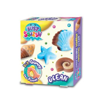 Zestaw kreatywny Just Squish Strigo ,,Stwórz swoje żelowe figurki'' Ocean