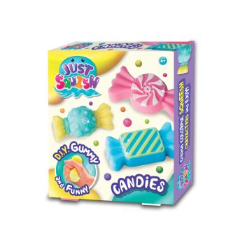 Zestaw kreatywny Just Squish Strigo ,,Stwórz swoje żelowe figurki'' Cukierki