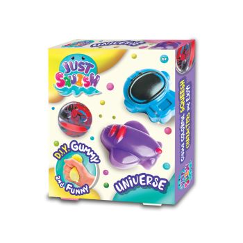 Zestaw kreatywny Just Squish Strigo ,,Stwórz swoje żelowe figurki'' Kosmos