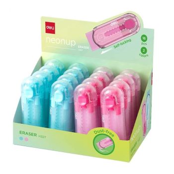Gumka do ścierania wysuwana mix kolorów seria Neonup Deli
