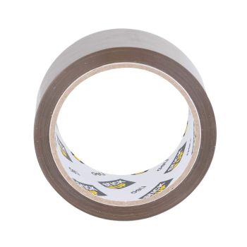 Taśma pakowa cichoodwijalna DELI brązowa 1 sztuka