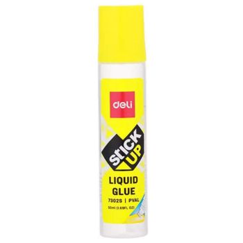 Klej w płynie Deli 7302S 50ml przeźroczysty z plastikowym aplikatorem