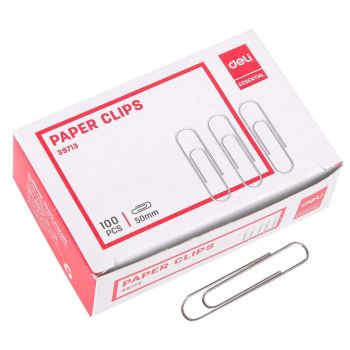 Spinacze biurowe Deli 39713 50mm