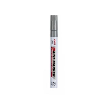 Marker olejowy 2mm srebrny DELI