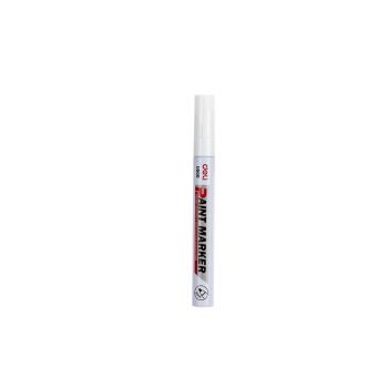 Marker olejowy wodoodporny okrągły biały 2mm Deli