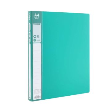 Album ofertowy CROSSEDGE A4 10 koszulek zielony Deli