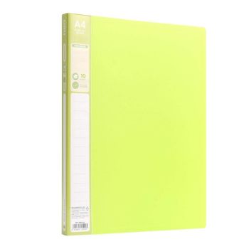 Album ofertowy CROSSEDGE A4 10 koszulek zielony Deli