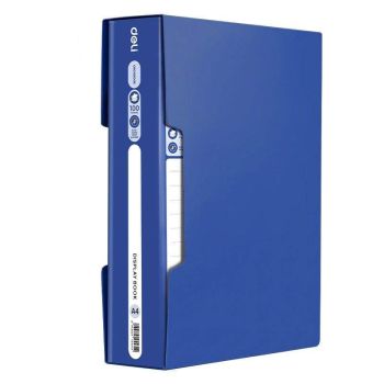 Album ofertowy CROSSEDGE A4 100 koszulek niebieski Deli